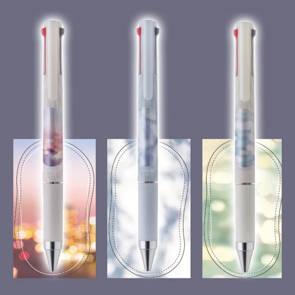 1pcs Japan Multi-functional Pen  Pilot 3-color 0.4mm Juice Up Gel Pen  Music Time Limited Press ST Tip Smooth Writing Stationery