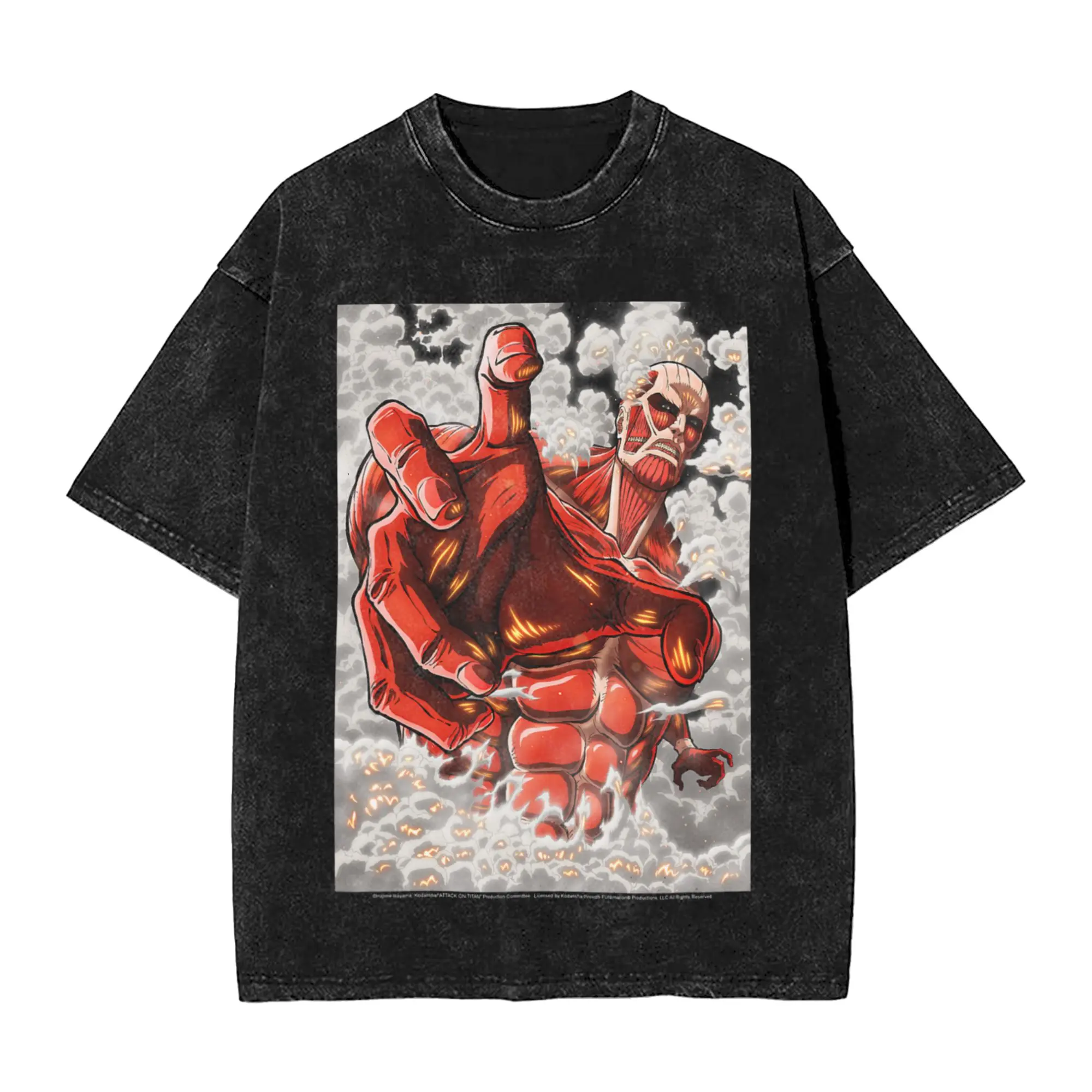 camiseta-streetwear-lavada-attack-on-titan-tita-colossal-camisetas-simples-de-anime-para-homens-camiseta-hipster-para-o-verao
