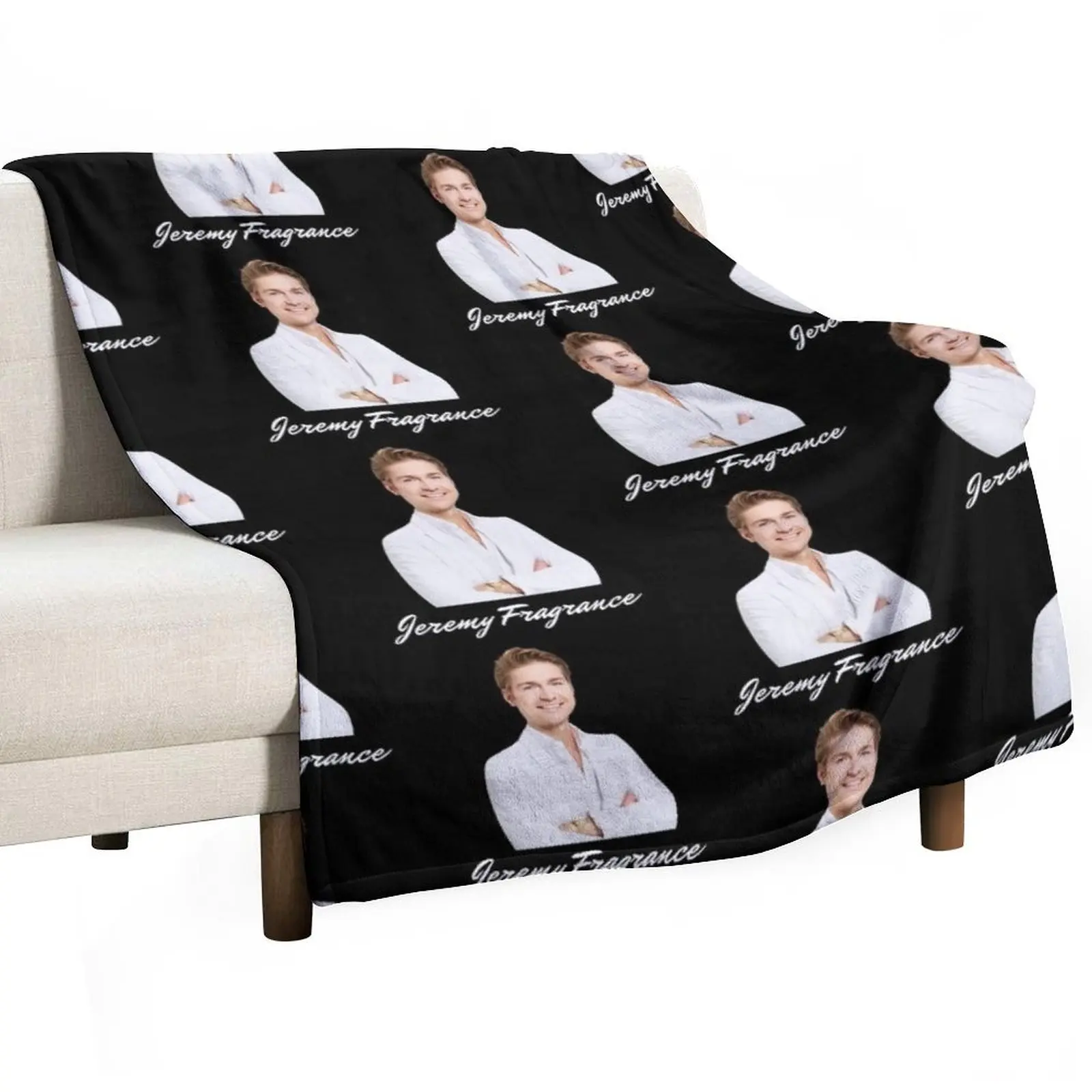 Jeremy Fragrance POWER BABY, JEREMY FRAGRANCE MENTALITY Throw Blanket Decorative Throw blankets ands Blankets