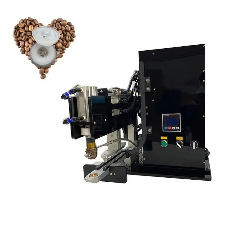 Automatic Coffee Bags Valve Fix Machine Coffee Packaging Coffee Valve Applicator Machinery