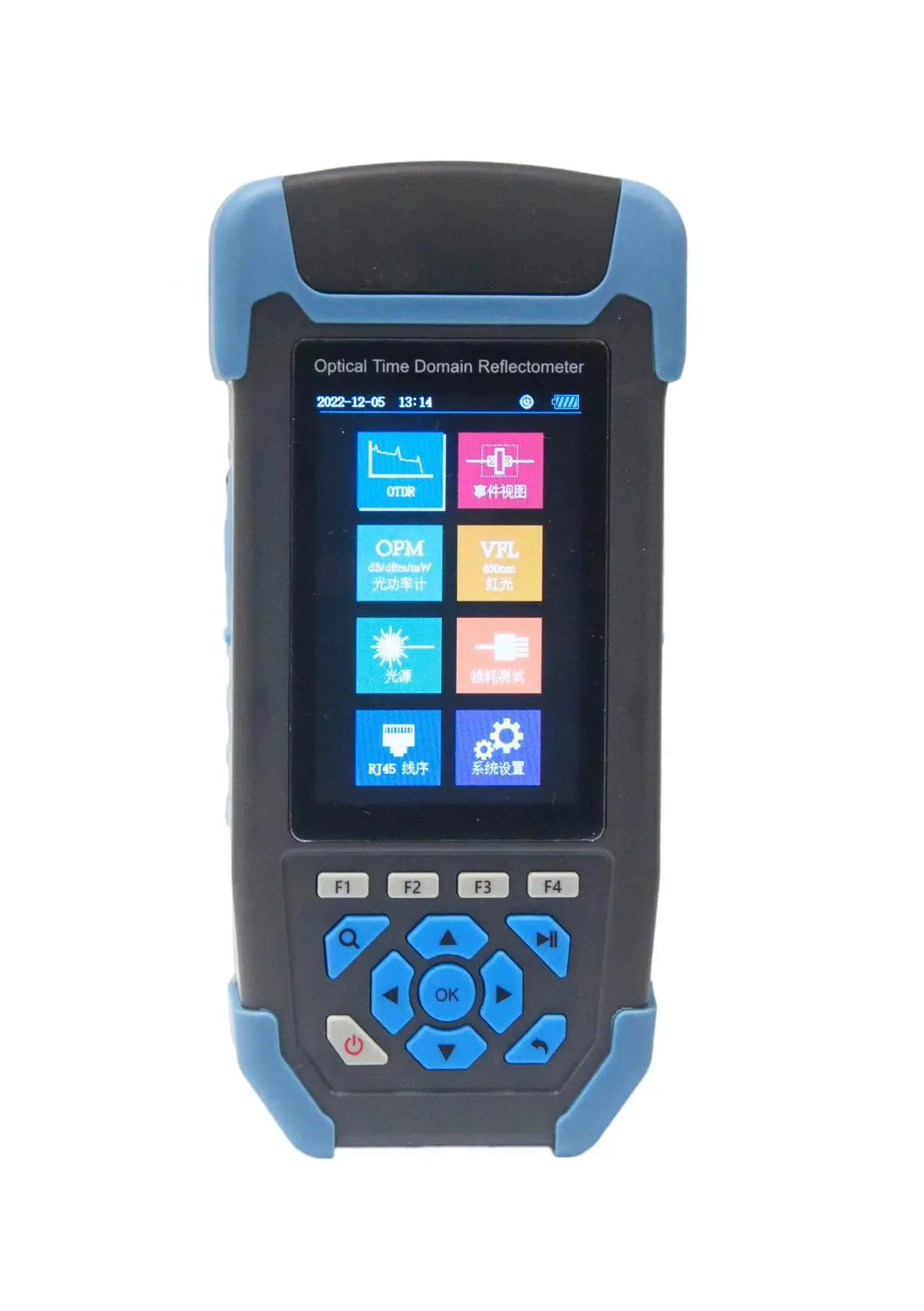 

JW3302SJ Joinwit 1610nm OTDR Mini Optical Time Domain Reflectometer 8 IN 1 Function Fiber Breakpoint Tester 3.5inch LCD Screen