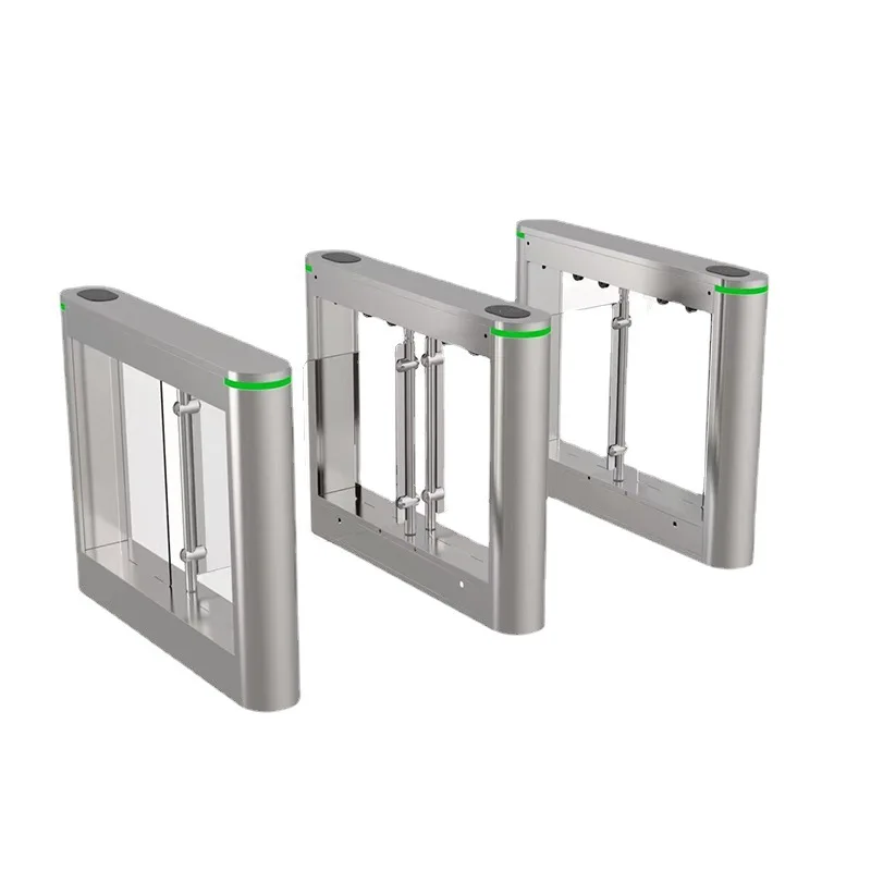 Facial recognition pendulum gate supermarket factory intelligent channel gate