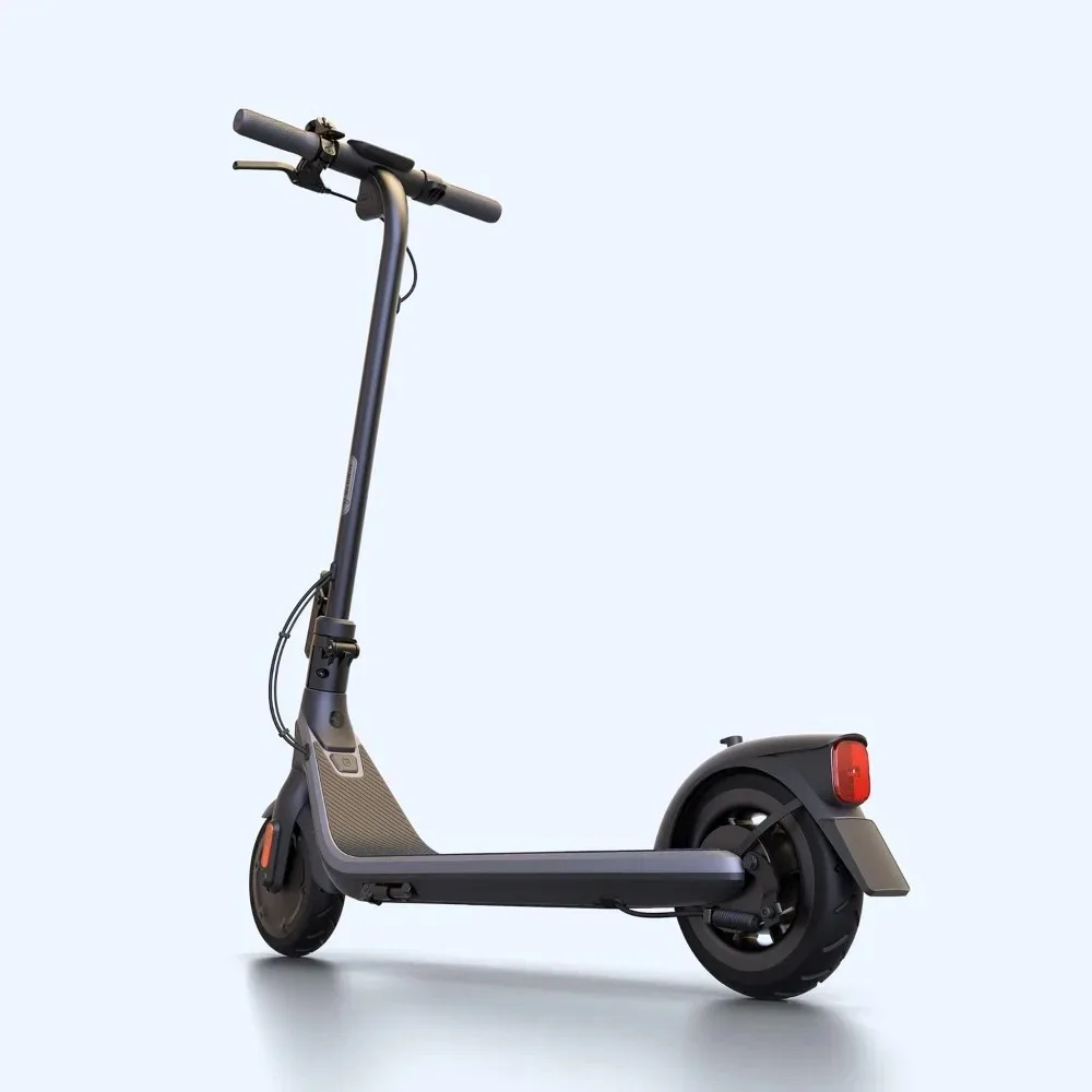 Ninebot-Scooter elétrico do pontapé com freios duplos, E2, E2 Plus, E2 Pro, ES1L, motor poderoso, 12.4-15.5 mph