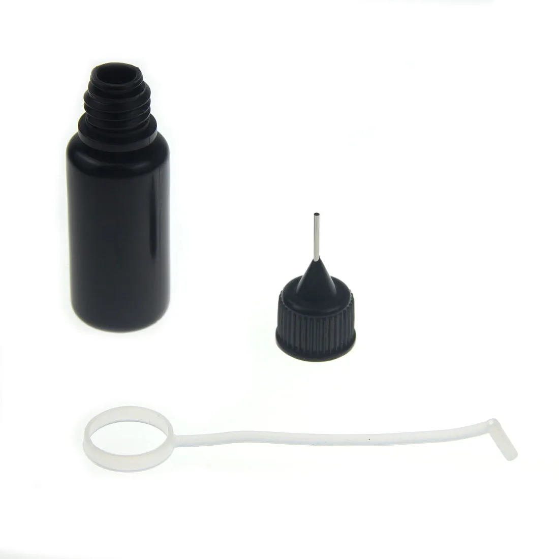 10ml Squeeze Empty Black PE Dropper Bottles With Needle Caps Plastic Bottle  Liquid Vial Plastic Container DIY