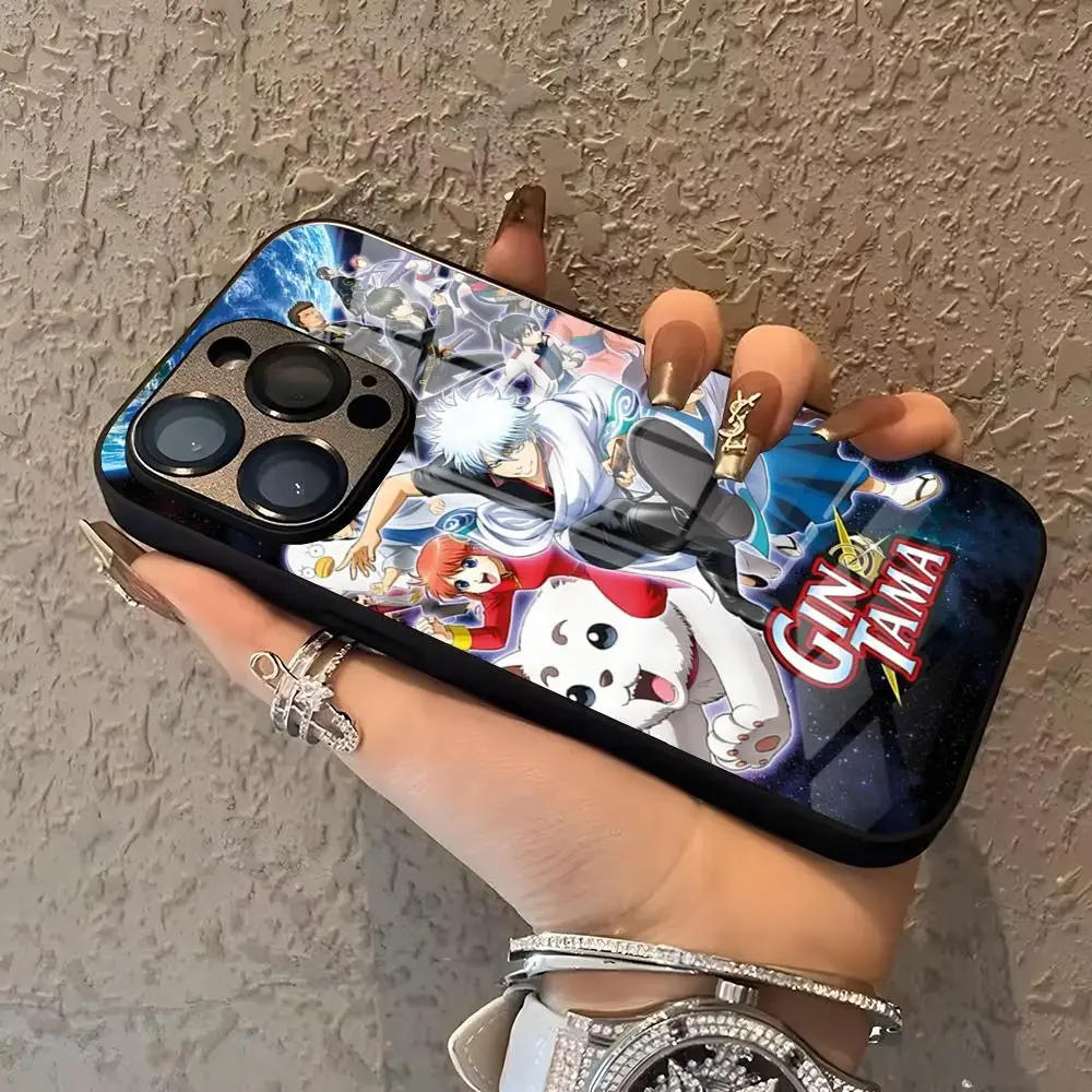 

Чехол для телефона с рисунком Джин Тама для iPhone 15 Pro 16, 15, 14, 13, 12, 11, Mini 2024, стеклянный чехол Magsafe с беспроводной зарядкой