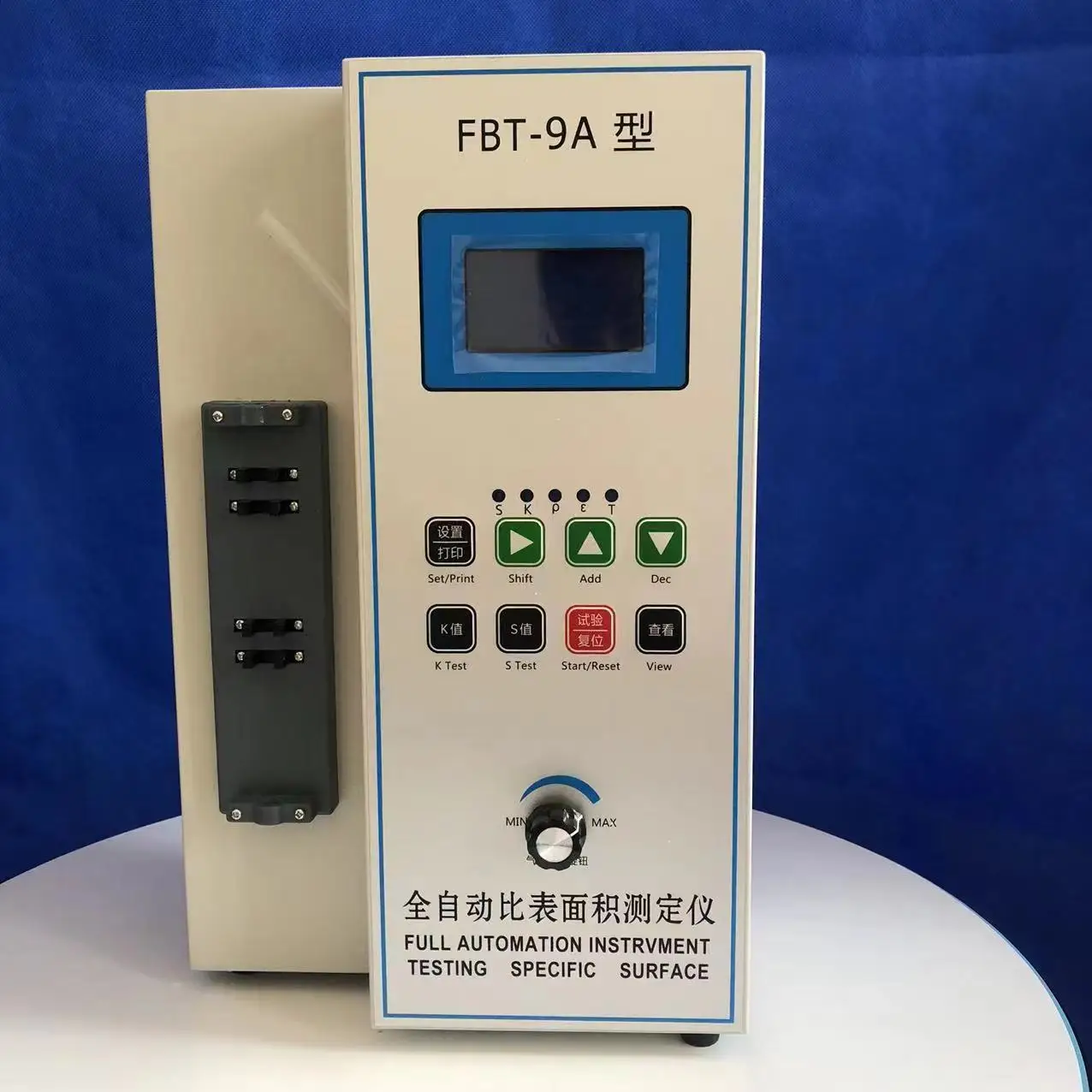 FBT-9 Professional Automatic Cement Specific Surface Area Tester GB8074-2008 Standard IP57 Protection 10kg 220V 1-Year
