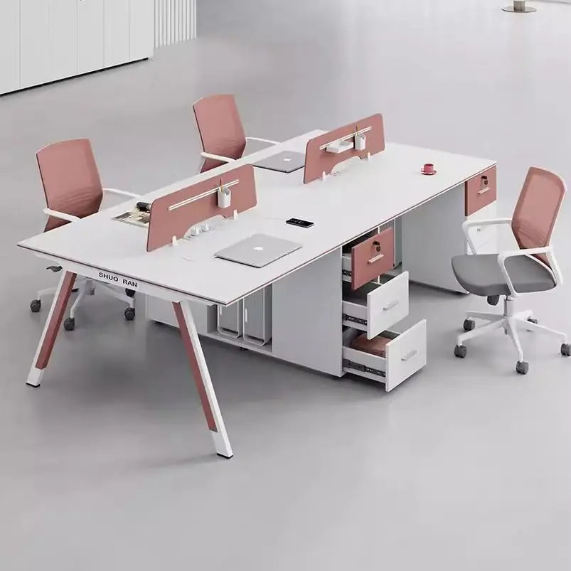 

Staff desk Office staff station 2 people 4 people 6 people combination card seat desk desk