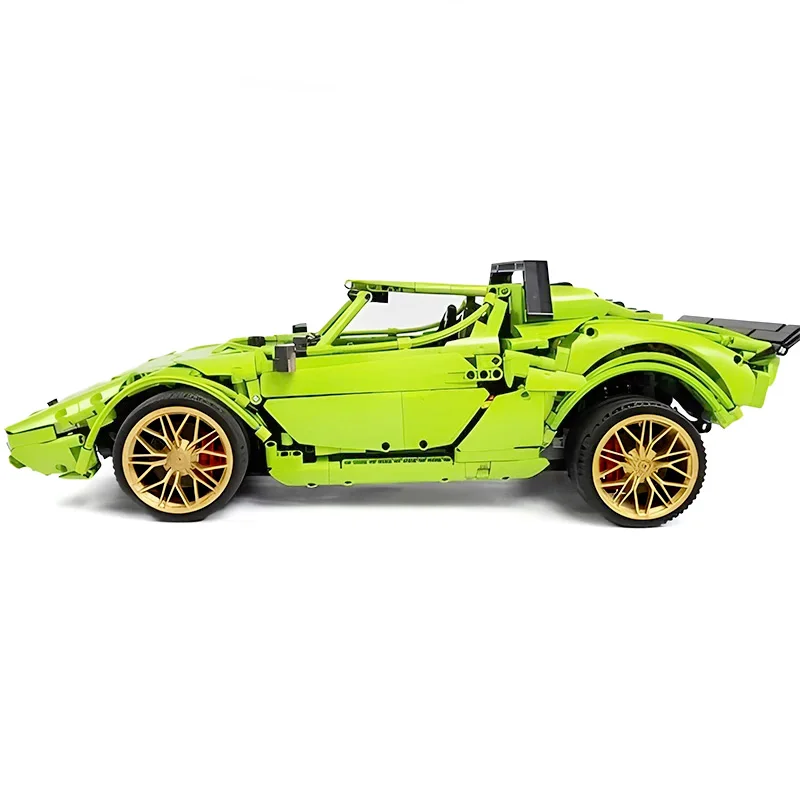 جديد MOC-93183 سيارة فنية 1974 Lancia Stratos Stradale HF اللبنات الطوب التعليمية لغز لعبة هدية الكريسماس للطفل