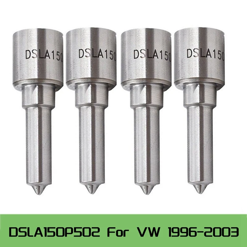 4Pcs Fuel Injector Nozzle For VW Jetta TDI ALH P502 .210 MK4 MK3 1996-2003 DSLA150P502