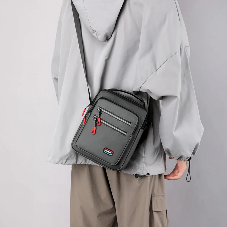 Herren-Business-Umhängetasche, Büro- und Freizeit-Schultertasche, für Vater und Ehemann (Jubiläumsgeschenk) – Detail 3