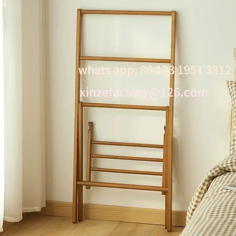 Customizable Bedroom Coat Rack Next To Bed Clothes Artifacts Bed Floor Hanger Foldable Coat Rack Bathroom Towel Rack Clothes Rac