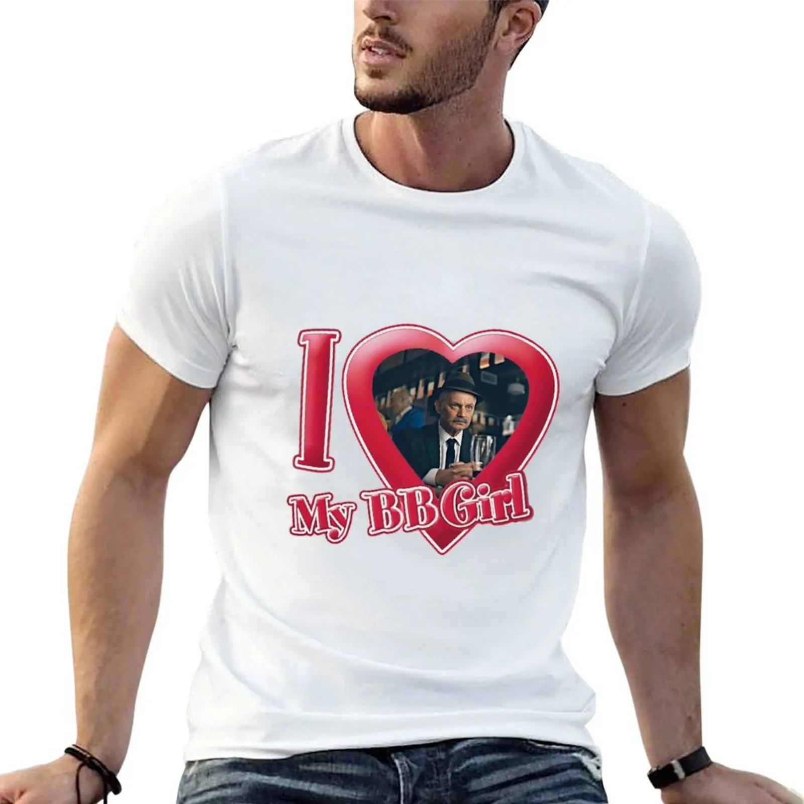I love my babygirl Five Hargreeves T-Shirt Funny t-shirt summer clothes mens graphic t-shirts funny