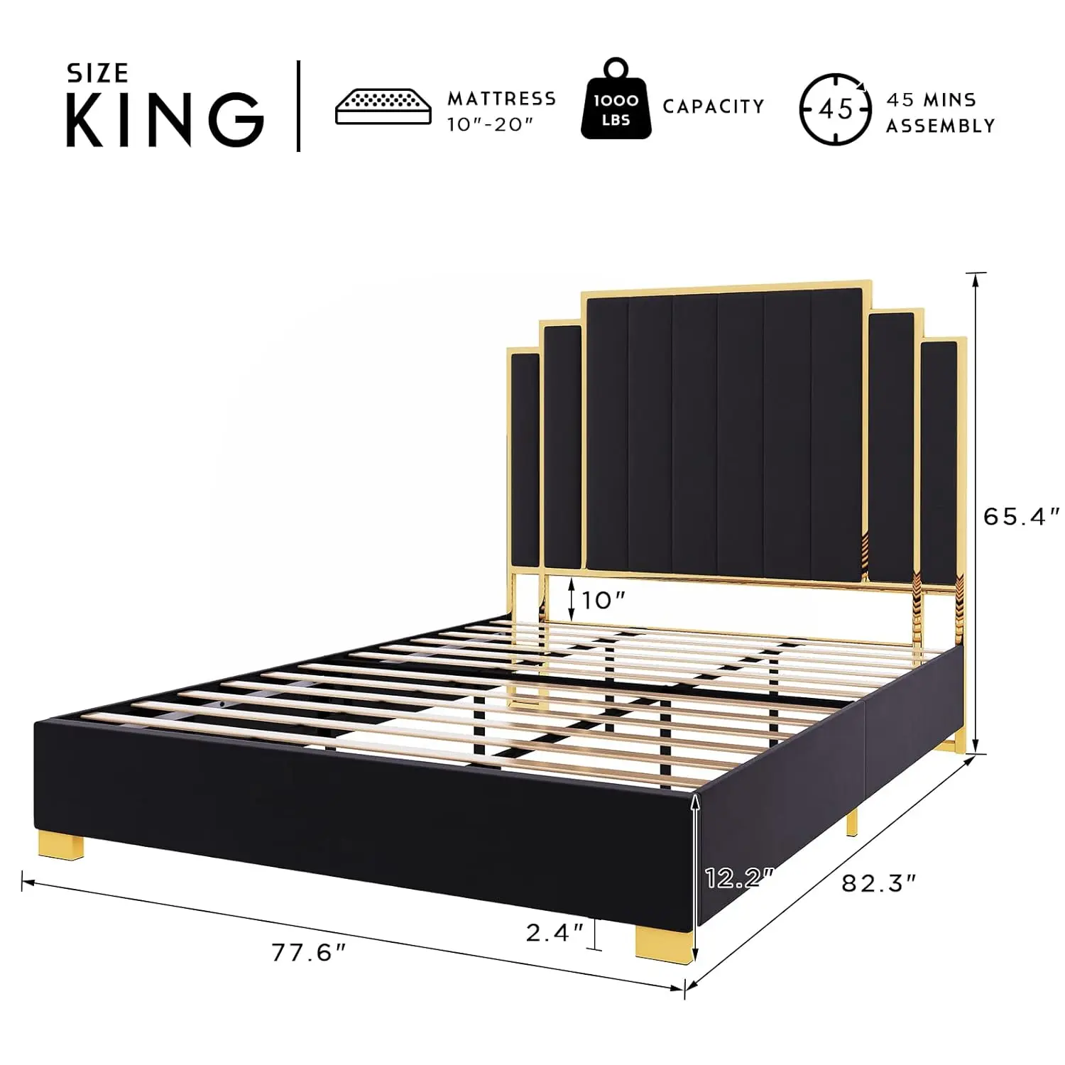 Thumbnail 2 - #39 Cheapest Upholstered Headboards Deals You Can Get