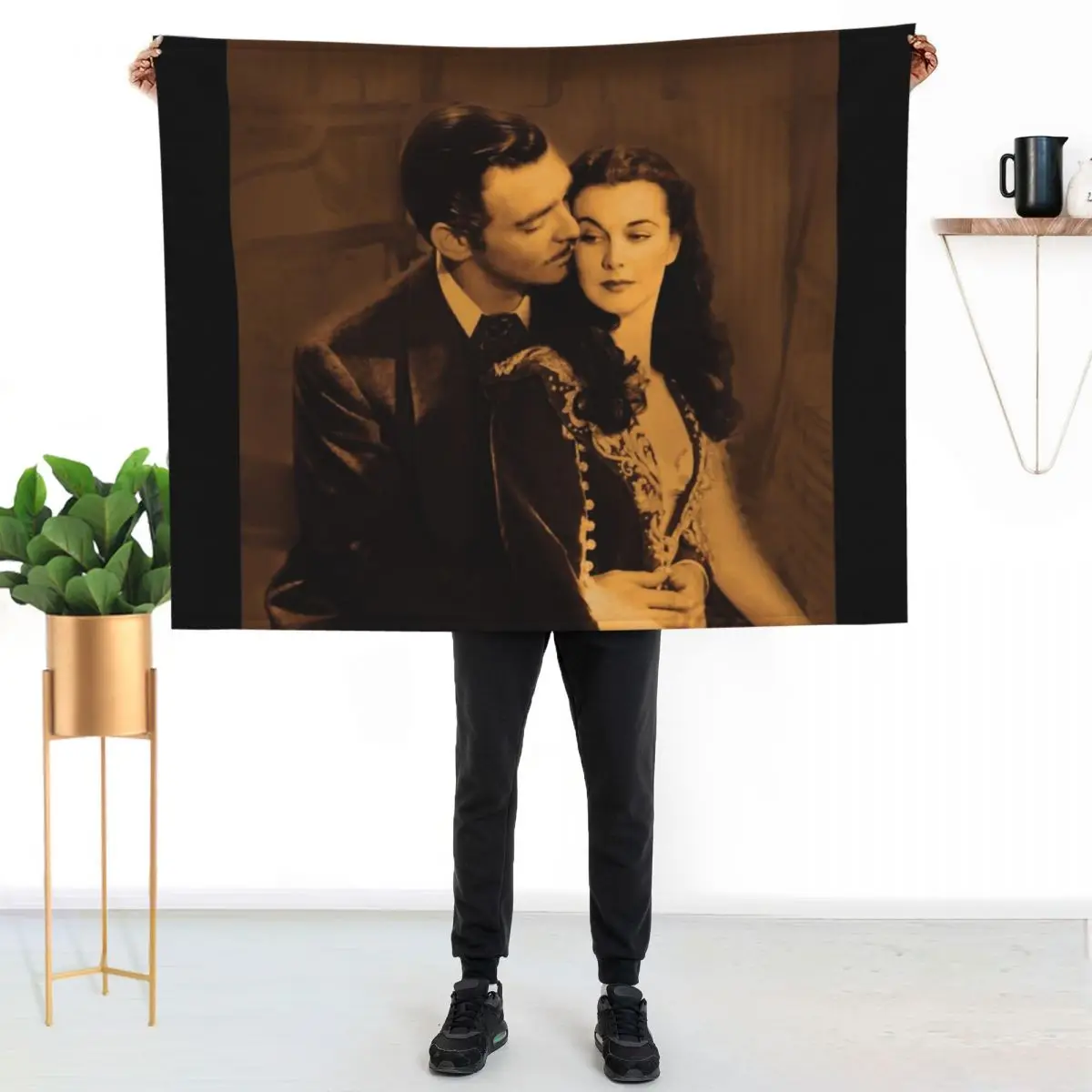 Gone with the Wind Throw Blanket Quilt Luxury St Summer Furry Sofa Throw Giant Sofa Blankets