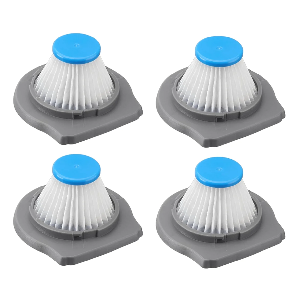 HOT 4pcs for BLACK+DECKER HLVCF10 Vacuum Filter Replacement for Dustbuster,for AdvancedClean & Reviva Series Hand Vacuums