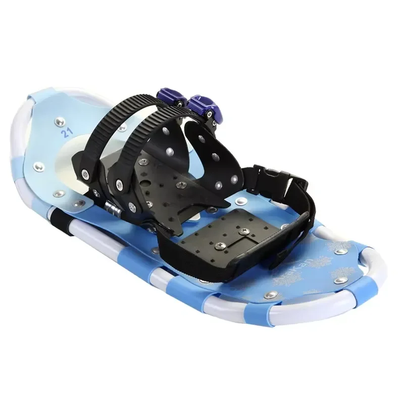 Custom Ski Boots Snow Shoes with Aerospace Grade Aluminum Frame PE Upper Excellent Anti Skid Performance for Winter Sports