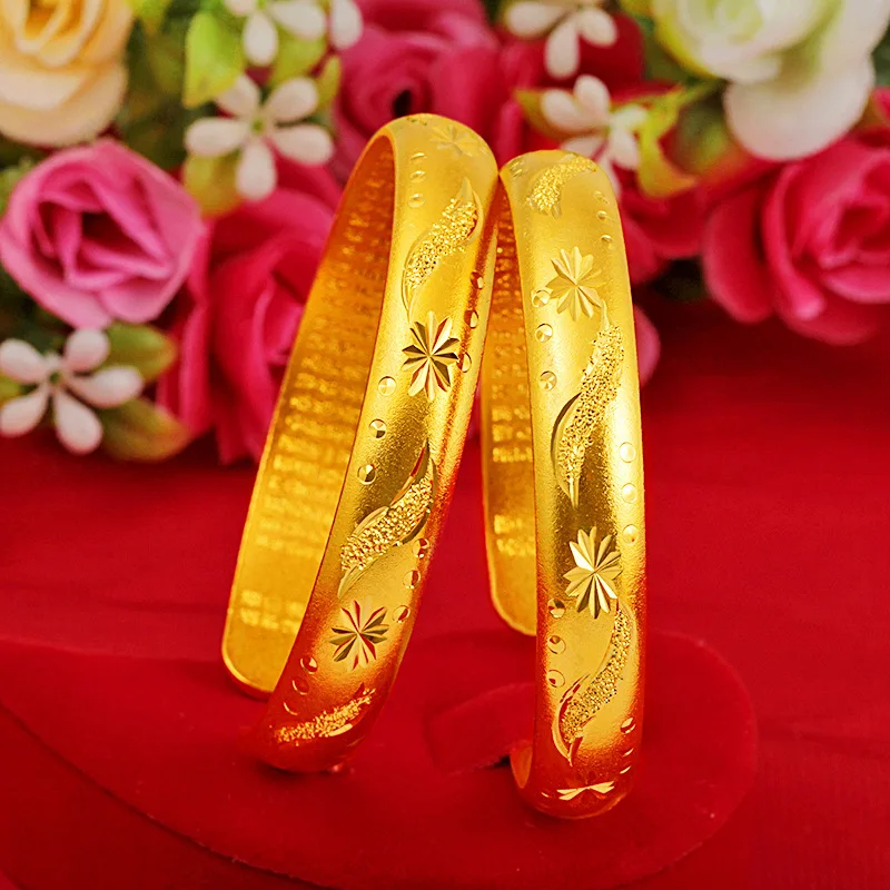 

Elegant & Grand Open Meteor Shower Starry Sky Bracelet For Women 24K Gold AU999 | Dignified style, outstanding temperament