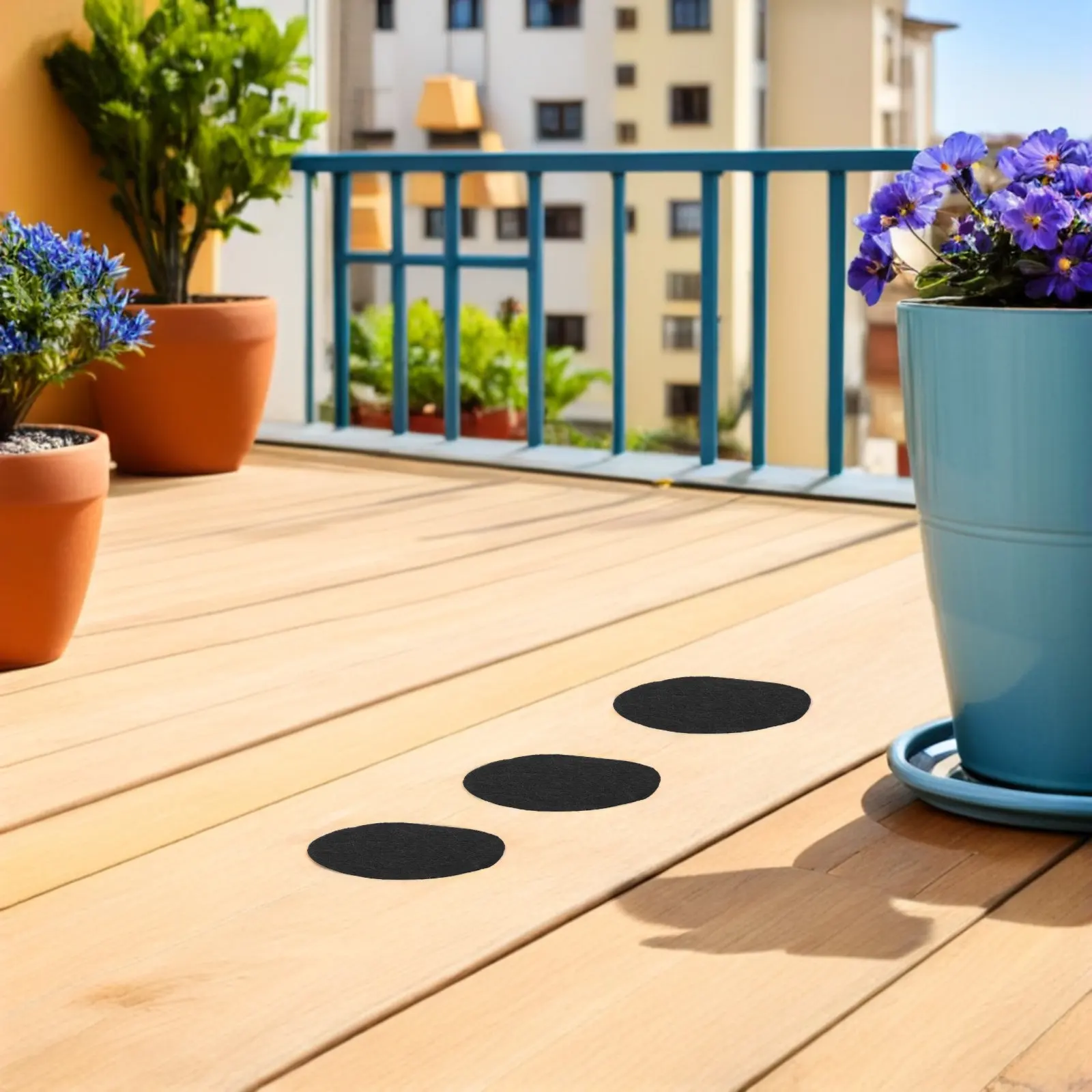 

40Pcs Non-Woven Flower Pot Mat Waterproof Breathable Drainage Cushion for Plant Pot Bottom Protection Indoor Outdoor Garden