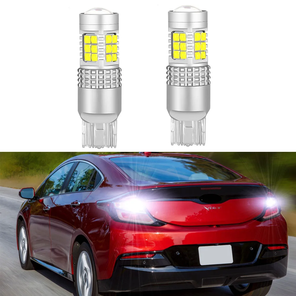 2pcs For Chevrolet Volt 2016 2017 2018 2019 LED Backup Reversing Lights Canbus White Plug and Play