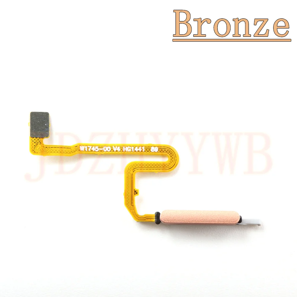Oryginał dla Xiaomi Redmi Note 10 Pro Home Return Key Menu Power Ribbon Button Fingerprint Sensor Flex Cable Note10Pro M2101K6G — zdjęcie produktu 4