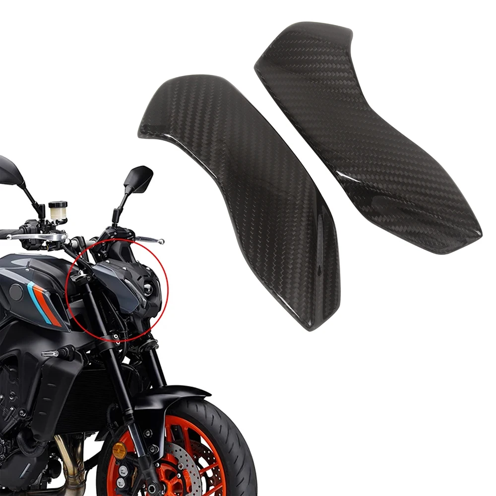 

For Yamaha MT09 FZ09 2021 2022 2023 Front Fairing Side Panels Carbon Fiber Motorcycle Side Cover