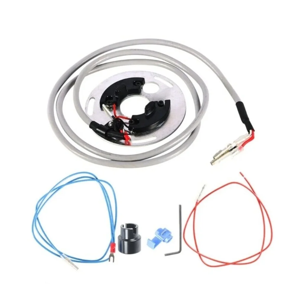 DS2-2 de sistema de encendido electrónico Para Kawasaki KZ550 KZ650 KZ750 1977-1983 ABS Metal gris negro Accesorios Para Auto