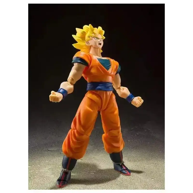 In Stock S.H.Figuarts Super Saiyan Full Power Son Goku Dragon Ball Z In Stock  Anime Action Collection Figures Model Toys