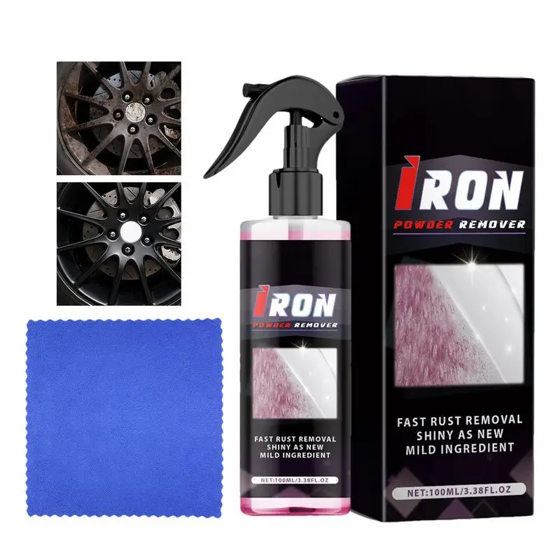 

100ml Metal Rust Remover Automobile Hub Rust Remover Maintenance Spray Kitchen Stainless Steel Rust Prevention And Cleaning