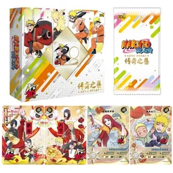 KAYOU Naruto Card Confezione regalo di Capodanno Carte SE rare Carta SP 3D limitata Carte SV Golds e Silver Carta da collezione regalo per bambini