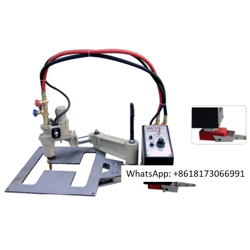 KMQ-1 permanent magnet fixed KMQ-1A electromagnetic handheld imitation flame cutting machine plasma