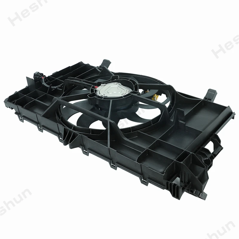 For Tesla Model 3 Y Radiator Engine Cooling Fan Assembly 2017 2018 2019 2020 2021 107708400E 107708400D 1077084-00-E 160780800A