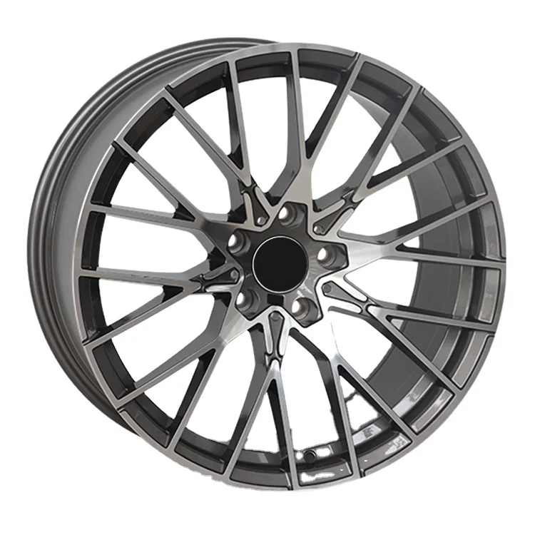 Multi Spoke Design Alloy Car Rim 18 19 Inch Wheel Rims  5x 112 5x 120  For Auto Parts #03021