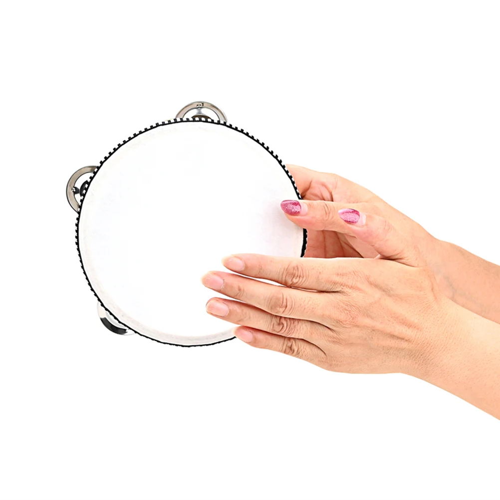 صف واحد يده طبلة الدف جرس براعة ممتازة أداة موسيقية محمولة لجلسة مربى الكاريوكي العائلية