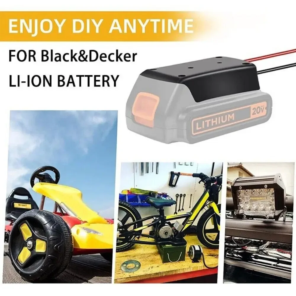 Imagem -05 - Adaptador Conversor para Black & Decker Buck Boost Automático Regulador de Tensão para Carro Faça Você Mesmo Step Down dc 18v a 12v 20a 240w