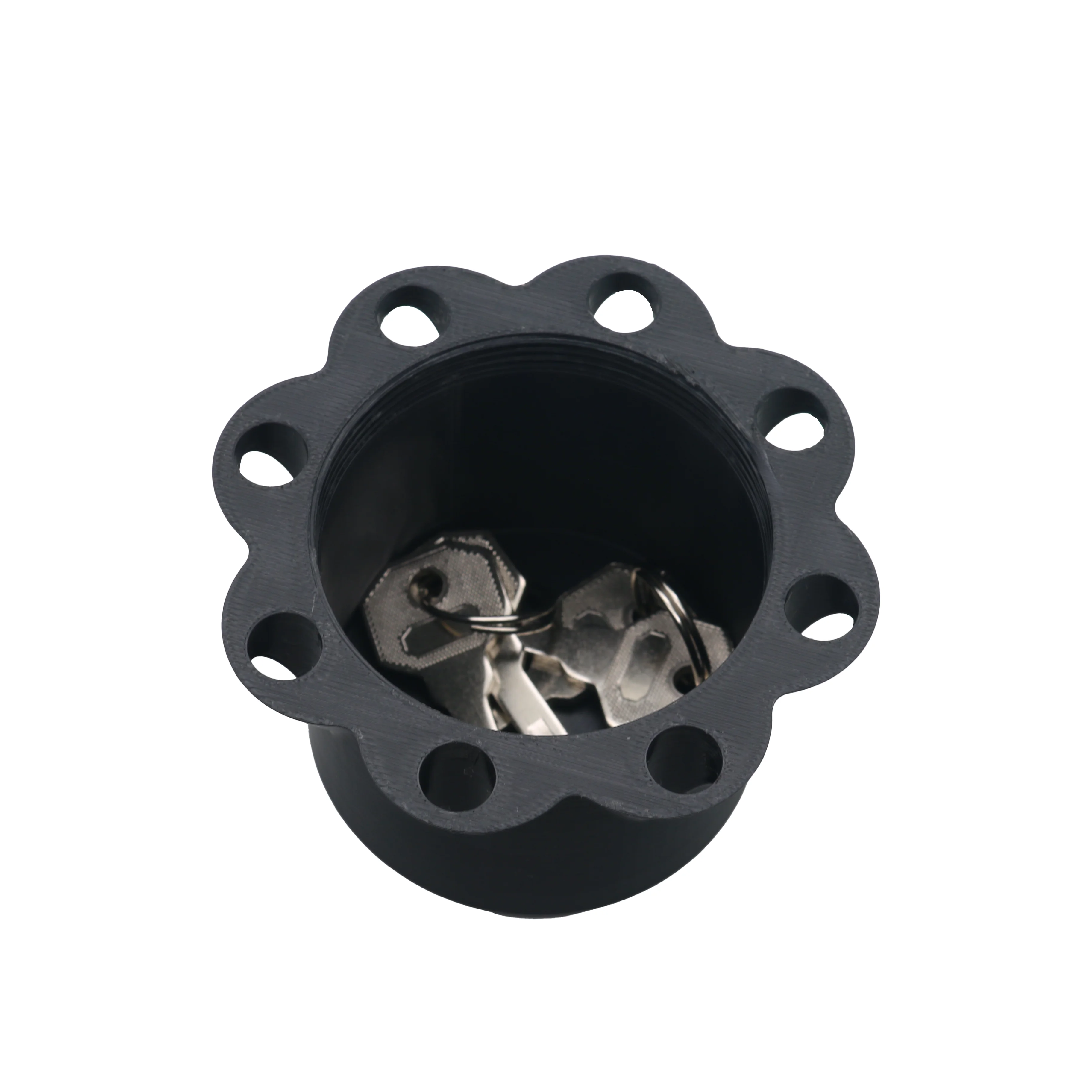 กล่องใส่กุญแจล็อคแบบมีสายรัด ขนาดใหญ่ พร้อมแผ่นล็อคสี่ชิ้น