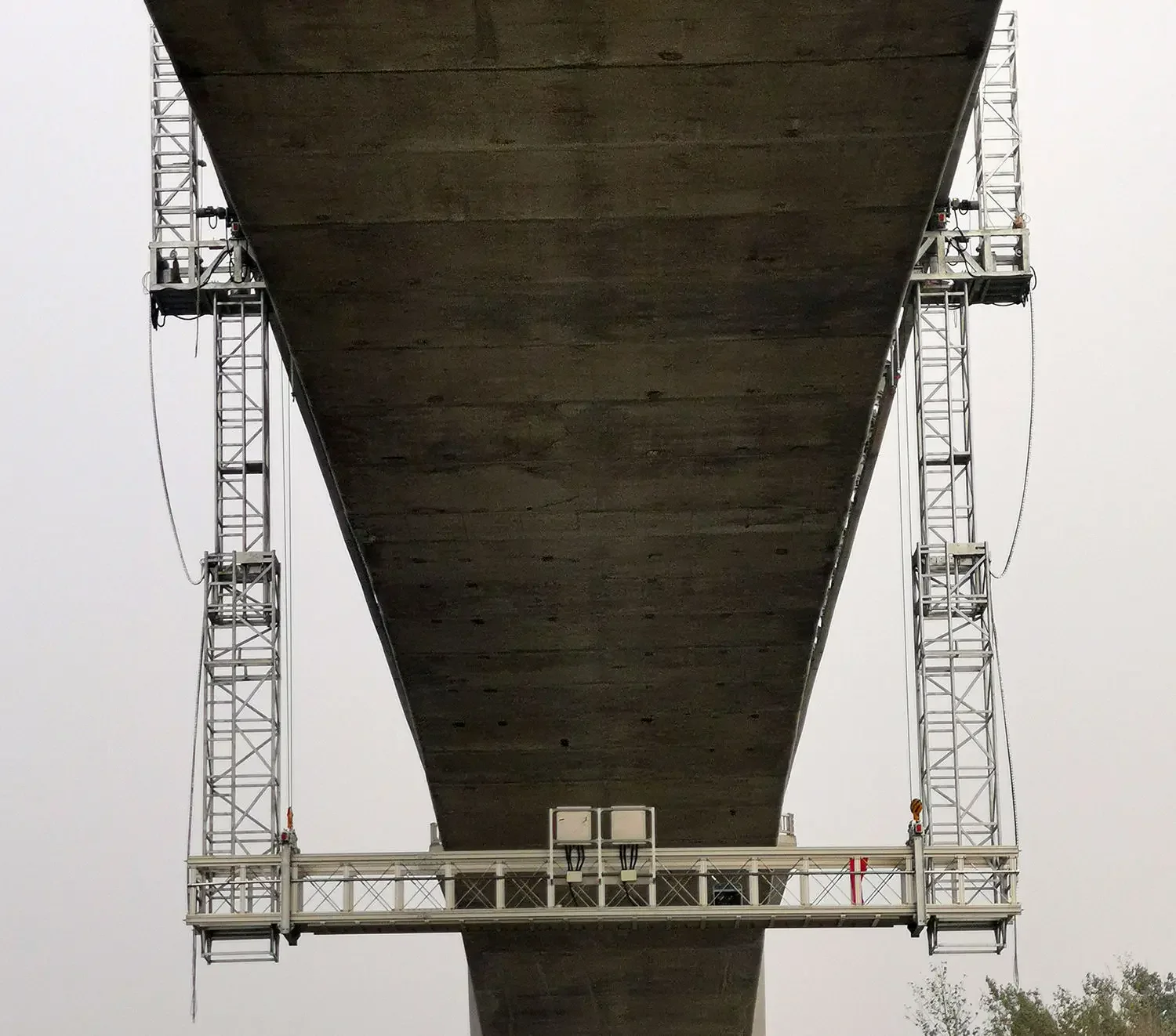 Vehículo de inspección de seguridad de puente de buena calidad, vehículo de inspección de puente avanzado Industrial personalizable para carretera