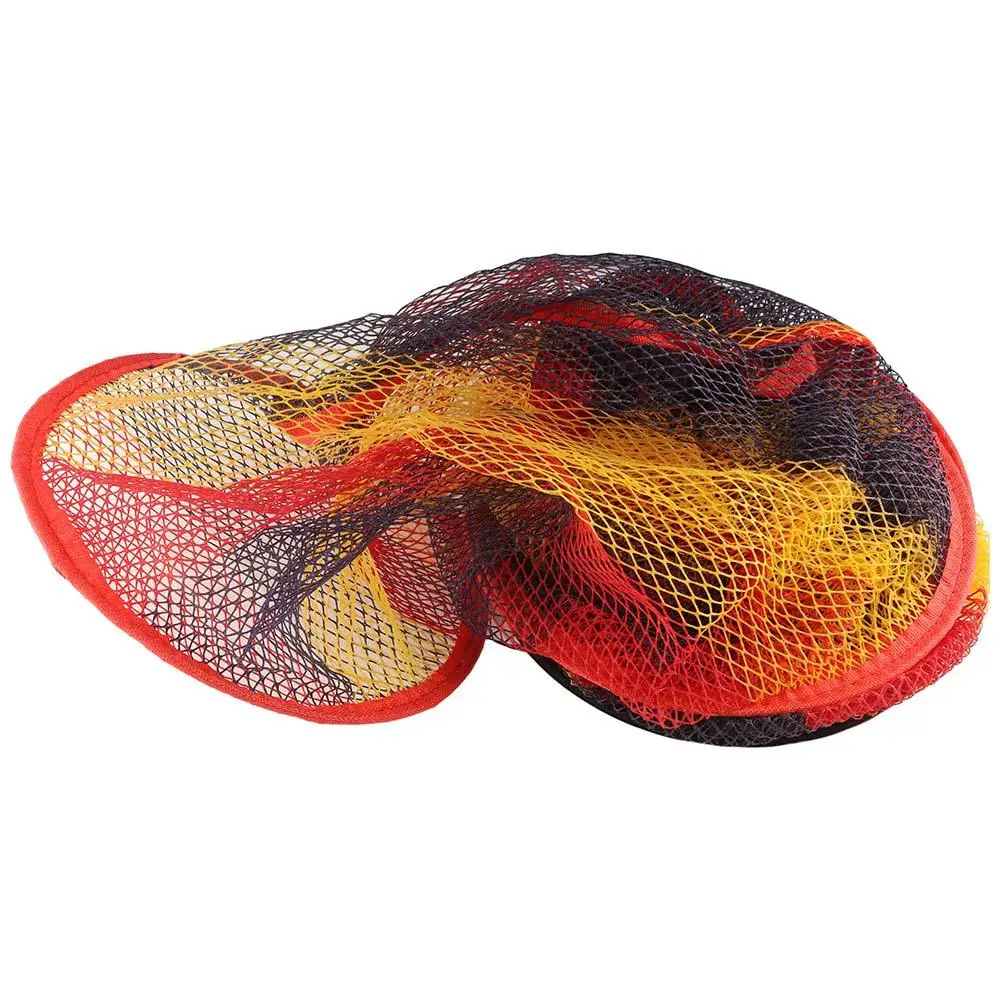 Foldable Portable Fishing Nets 90/150/200cm Depth Quick-drying Shrimp Cage Basket Ring Edge Anti-jump Fish Mesh Bag Fishing Tool