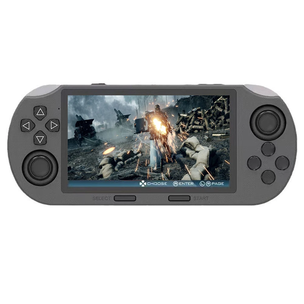 SF3000 Retro Pocket Game Console Linux System 4.5'' IPS Screen Handheld Video Gaming Player Built-in 20000+Games for Kids Adults