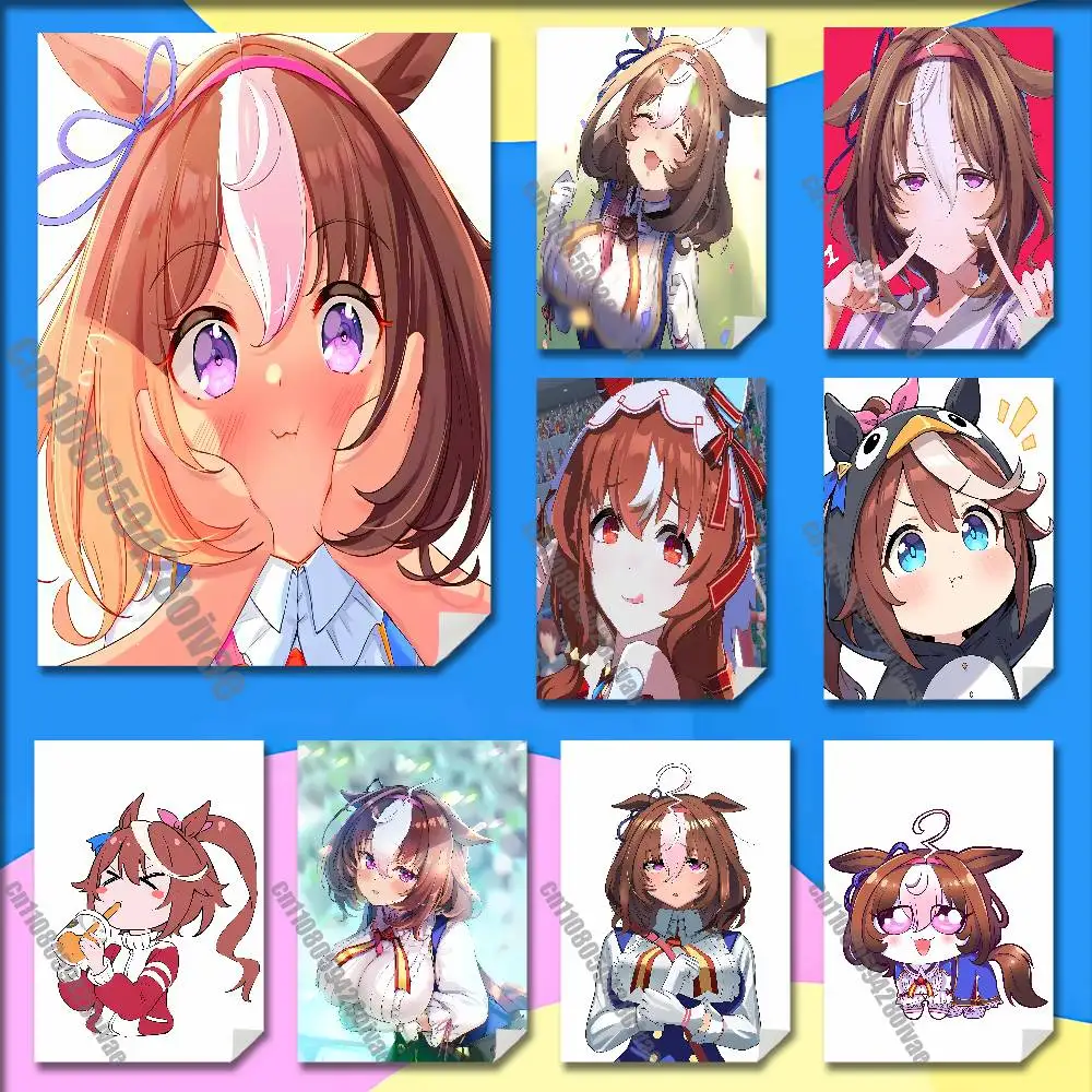 

P-Pretty D-Derby Meisho Doto Poster Wall Murals For Offices 50x70cm Self-adhesive Decoration Sticker Playbill Cover