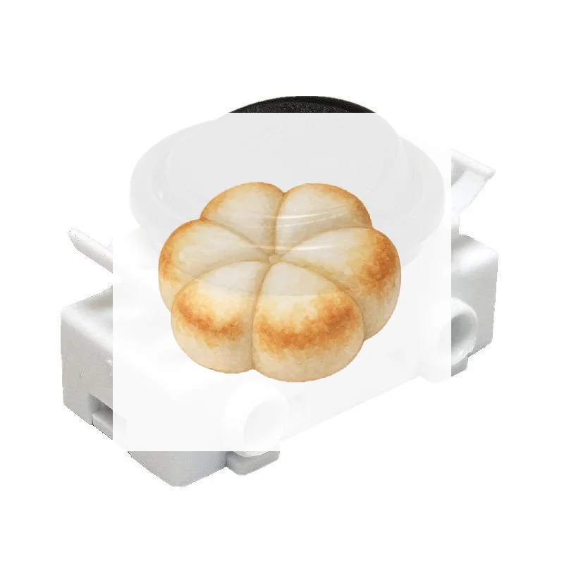 4 Pack 43.409 Recessed Rocker Light Switch Easy Install Toggle Switch for Kitchen Under Counter Unit Lights