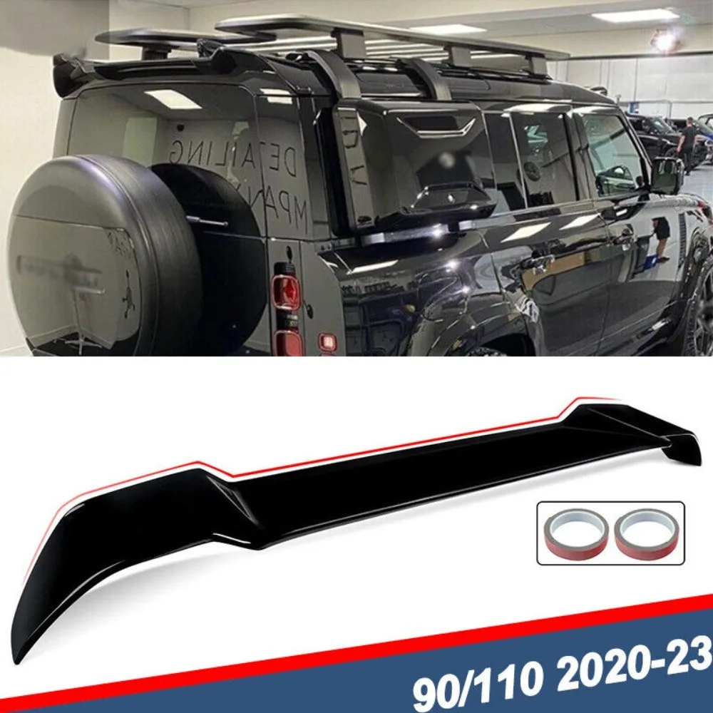 

For 2020-2022 Land Rover Defender 90/110 R Style Rear Tail Roof Spoiler Lip Wing United States