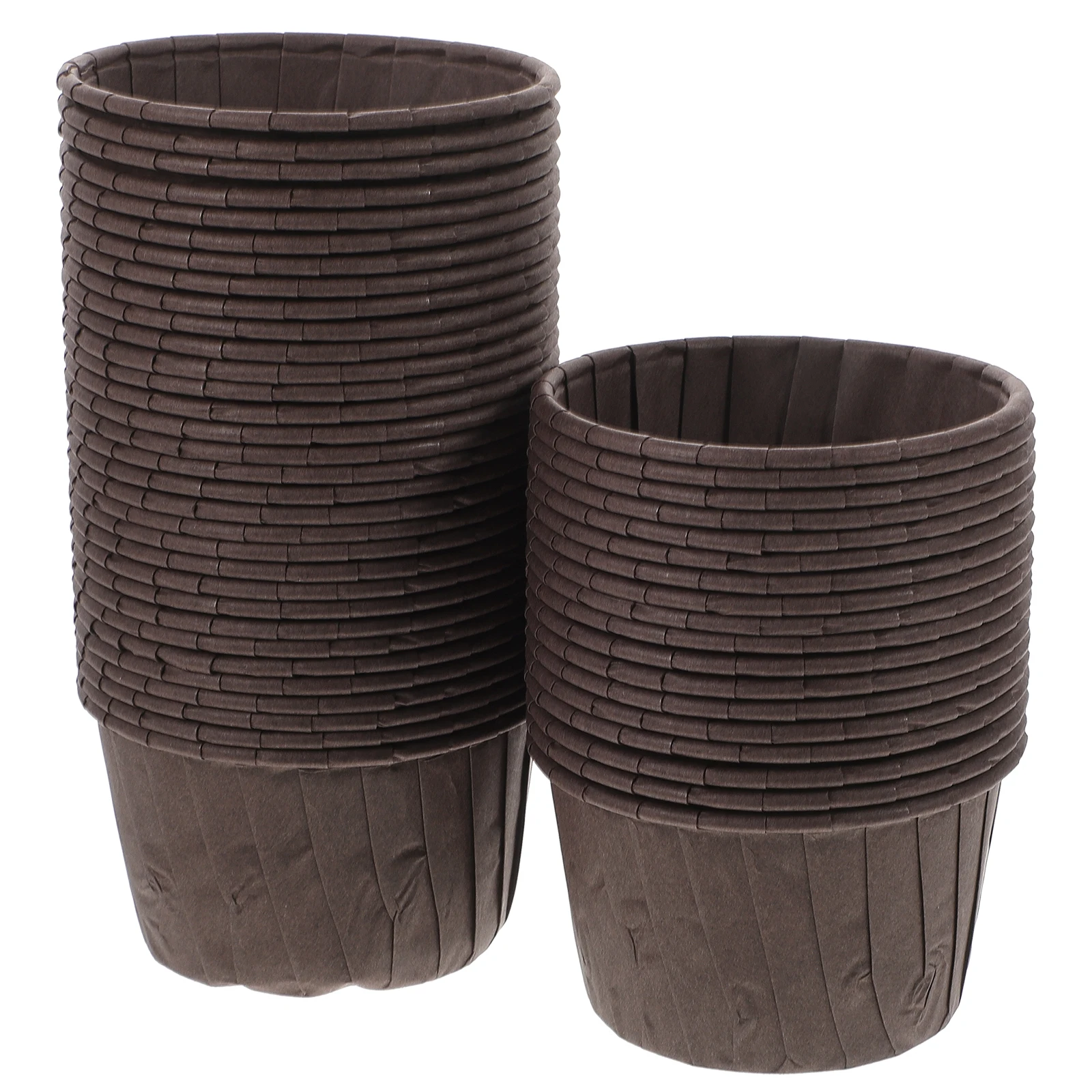 

50Pcs OilProof Cupcake Liners Baking Cups FoodGrade Paper Muffin Wrappers Safe Healthy Dessert Shop Supplies