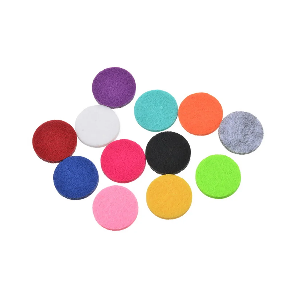 

100 Pcs Pads for Diffuser Necklace Refill Essential Oil Car Vent Clip Aromatherapy