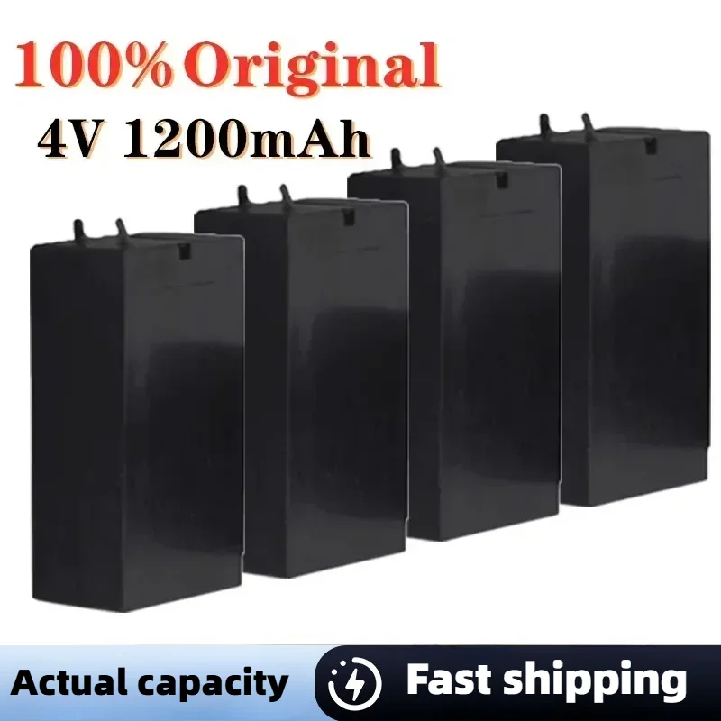 4 فولت 1200 مللي أمبير بطارية تخزين بطاريات الرصاص القابلة لإعادة الشحن ل LED مصباح المصابيح الأمامية مشاعل قاتل الماموس الكهربائي #3