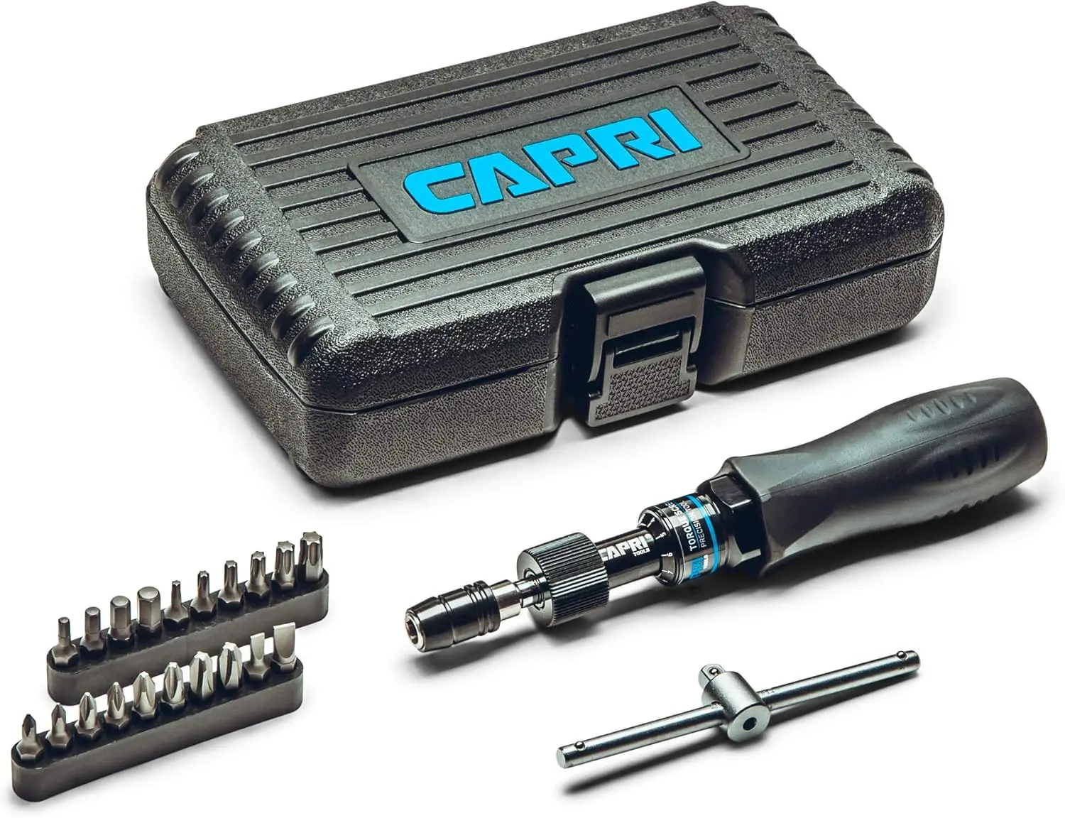 Tools CP21075 Certified Limiting Torque Screwdriver Set, Small, Black, 10-50 in-lbs / Manual