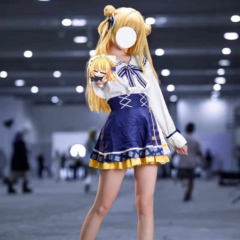 

Hamidashi Creative Izumi Hiyori Cosplay Costume Cosplay Costume Sete Girl Skirt Outfit Sailor Uniform Wig Set for Halloween