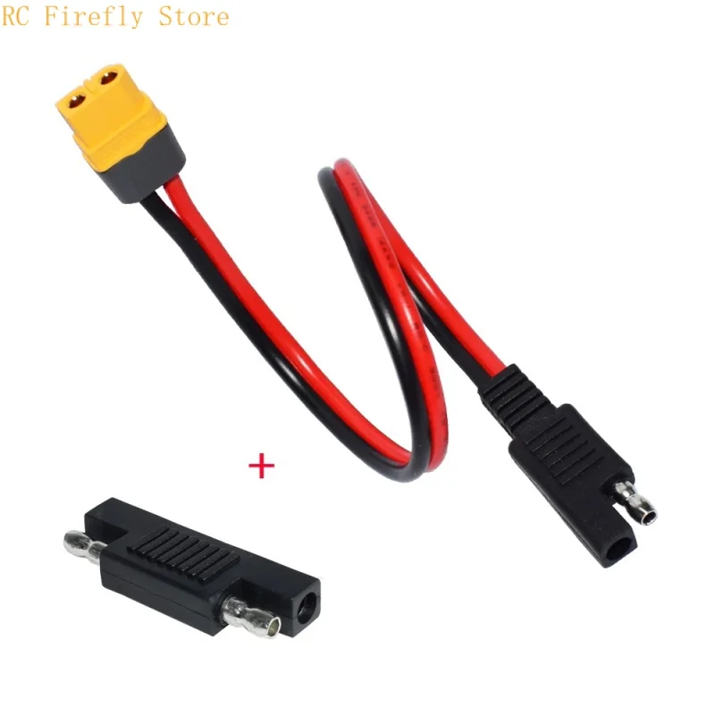 XT60 Female Connector to SAE Connector Extension Cable (14AWG XT60 to SAE Connector) 2468