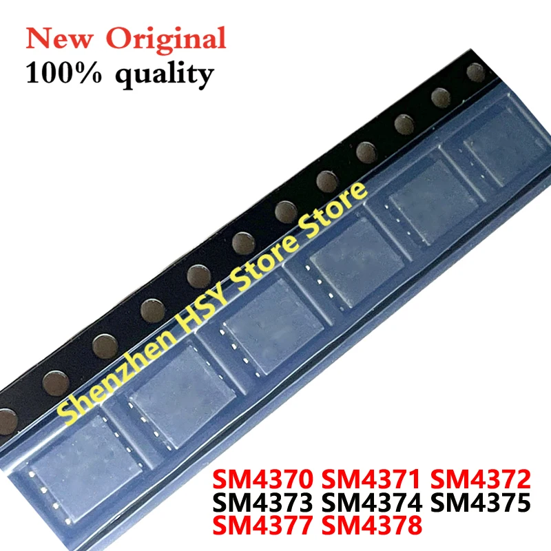 (5 piezas) SM4370 SM4371 SM4372 SM4373 SM4374 SM4375 SM4377 SM4378 NSKPC-TRG QFN-8