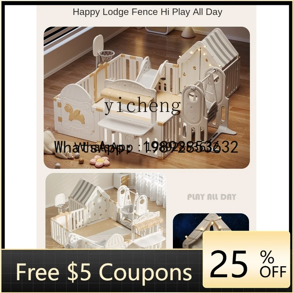 

WL Children's Game Fence Protective Baby Indoor Baby Crawling Mat Home Living Room Paradise Toddler