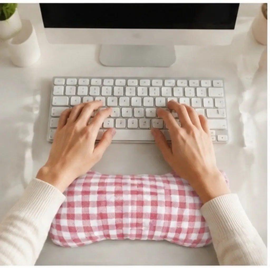 Mouse Wrist Rest Ergonomic Wearable Wrist Support Comfortable Keyboard Pad Office Gaming Soft Pillow Support Mouse Hand Rest
